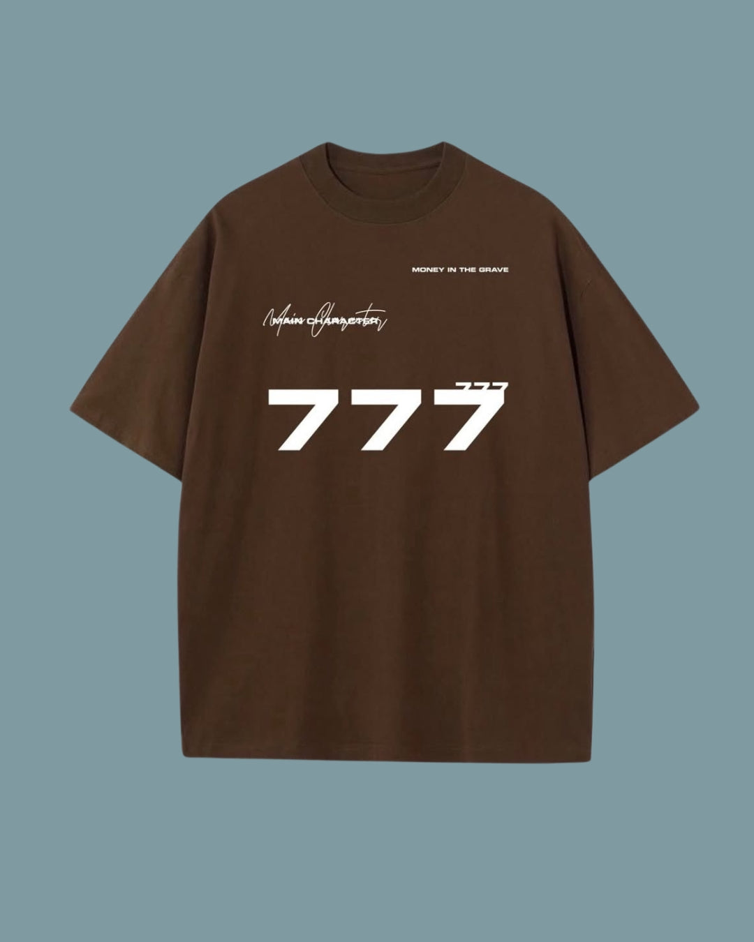 MONEY IN THE GRAVE OVERSIZED TEE