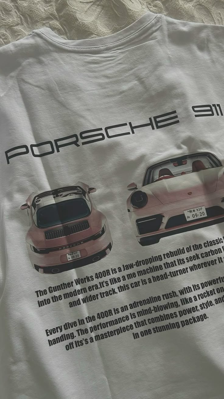 PORSCHE TARGA OVERSIZED TEE - TEEFUSION